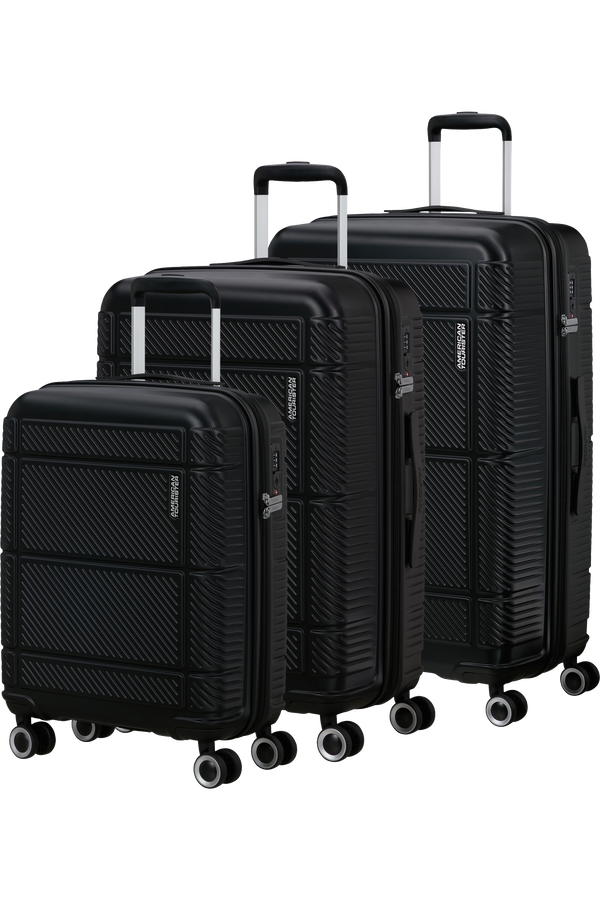 American Tourister Speedplay 3 PC Set A  Svart