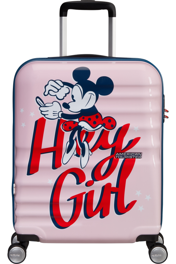 American Tourister Wavebreaker Disney Spinner Disney 55cm  Minnie Darling Pink