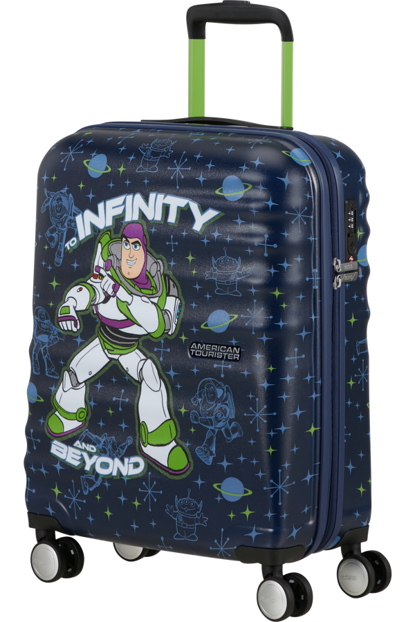 Disney Wavebreaker 55cm H&aring;ndbagasje | American Tourister Disney Wavebreaker Spinner TSA Disney Fl 55cm  Buzz Lightyear