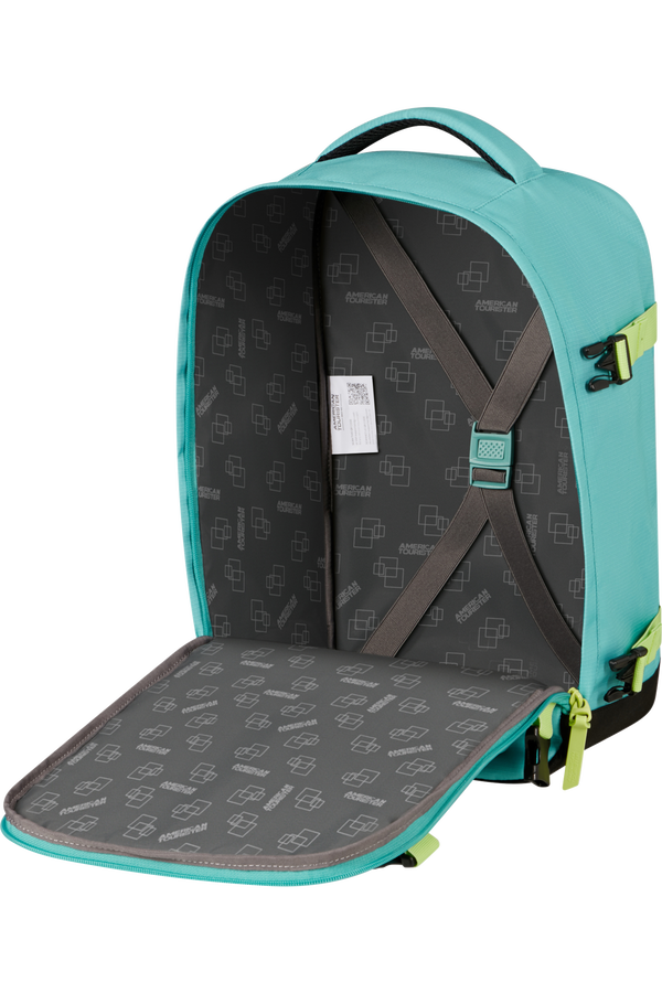 American Tourister Take2cabin Casual Backpack S  Dusty Turquoise/Lime American Tourister Take2cabin Casual Backpack S  Dusty Turquoise/Lime
