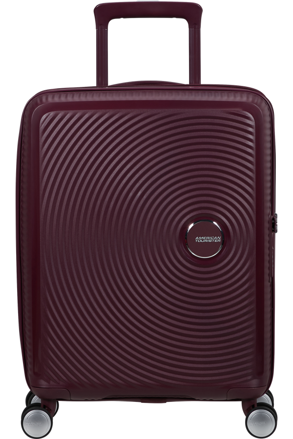 American Tourister SoundBox Spinner TSA Expandable 55cm Wild Cherry