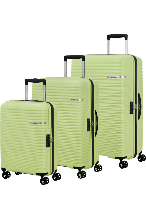 American Tourister Liftoff 3 PC SET D  Sunny Lime
