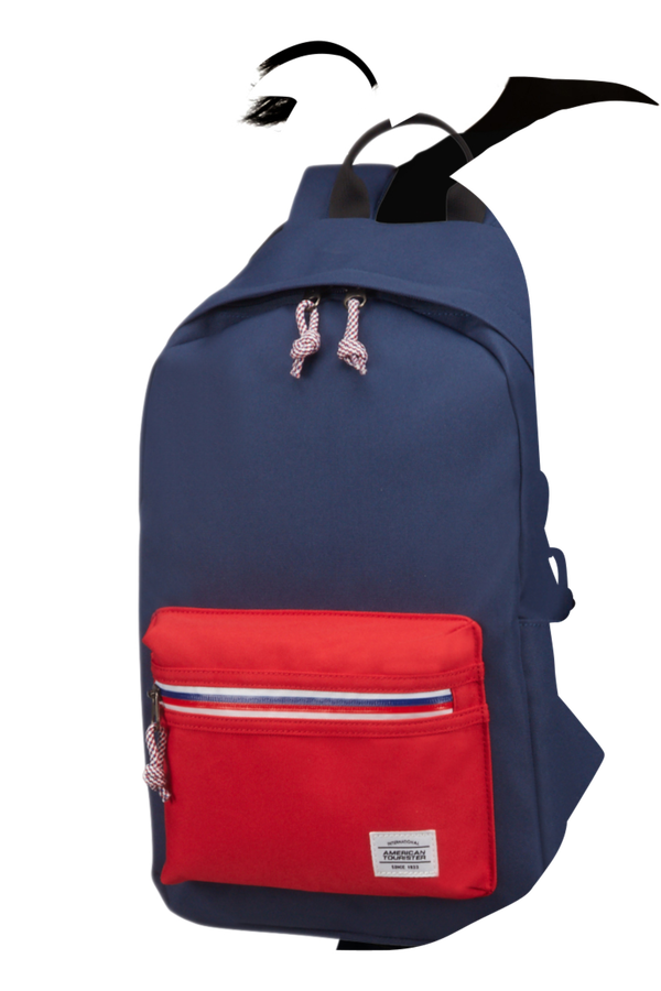 American Tourister Upbeat Backpack ZIP  Navy/Red