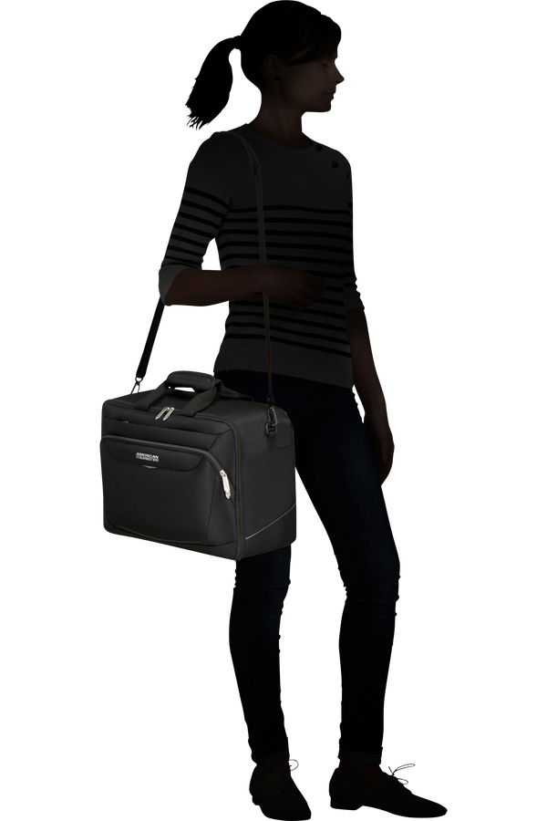 American Tourister SummerRide 3 Way Boarding Bag Svart American Tourister SummerRide 3 Way Boarding Bag Svart