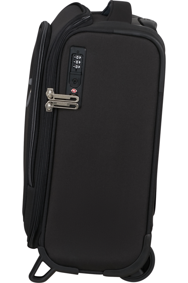 Cloudrider S/M Koffert med 2 hjul | American Tourister Cloudrider Upright Underseater Tsa  Sotsvart