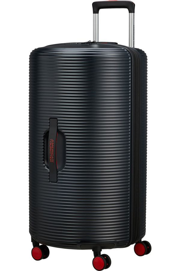 American Tourister Rollio Spinner 75cm  Svart, r&oslash;d