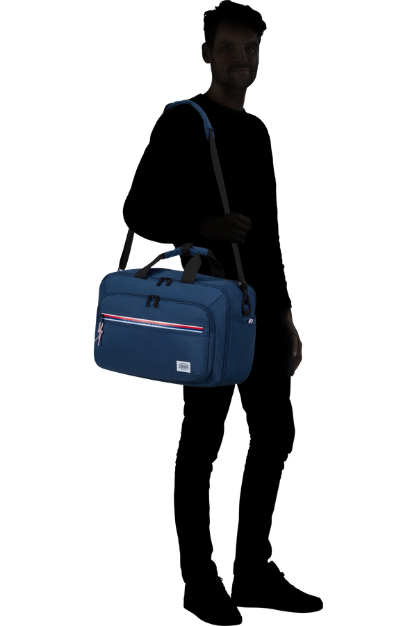 American Tourister UpBeat 3-Way Boarding Bag  Marinebl&aring;