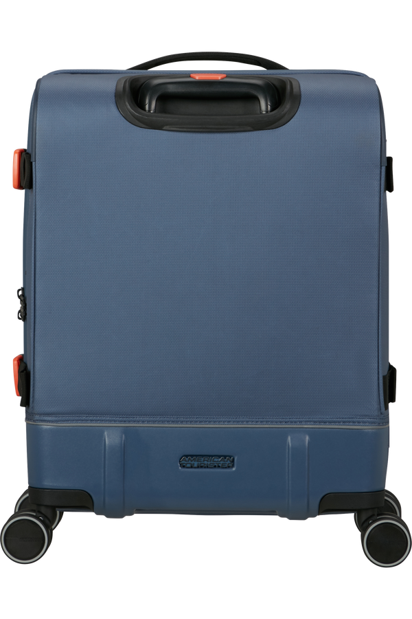 American Tourister Urban Track Spinner S TSA Coated 55cm  Marineblå/Oransje