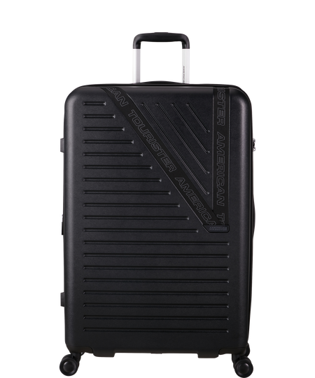 Dynabelt 77cm Large innsjekket | American Tourister Dynabelt Spinner EXP TSA 77cm  Volcano Black