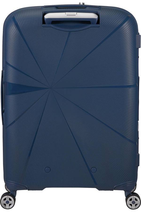 American Tourister Starvibe Spinner Expandable TSA 67cm Marineblå