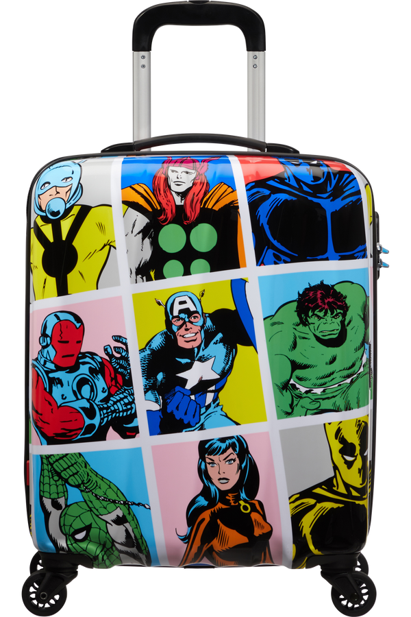 American Tourister Marvel Legends Spinner Alfatwist 2.0 55cm  Marvel Pop Art