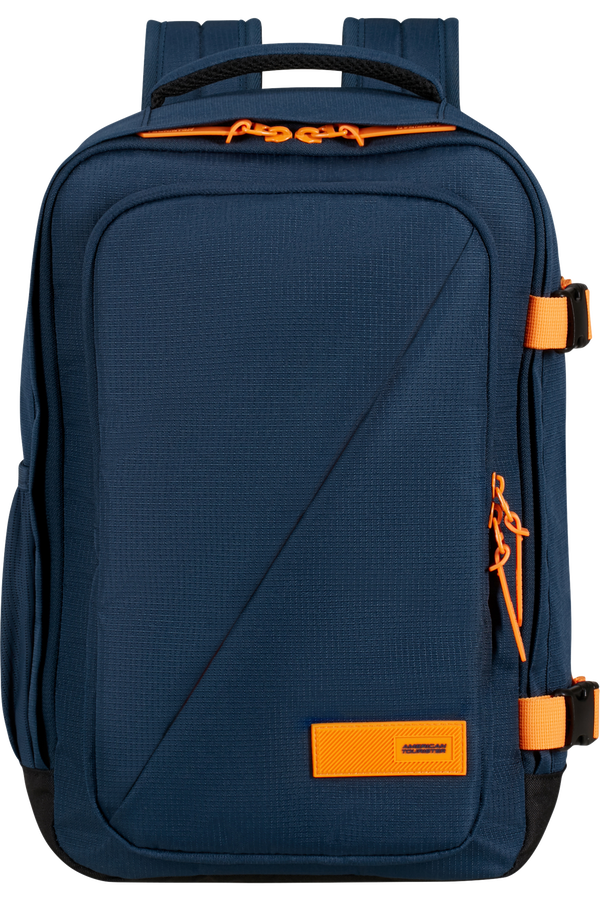 American Tourister Take2cabin Casual Backpack S  Dark Navy/Radiant Orange