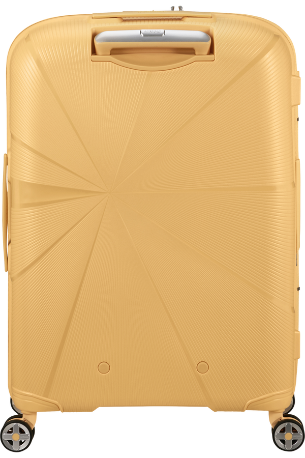 American Tourister StarVibe Spinner Expandable TSA 67cm  Metallic Banana