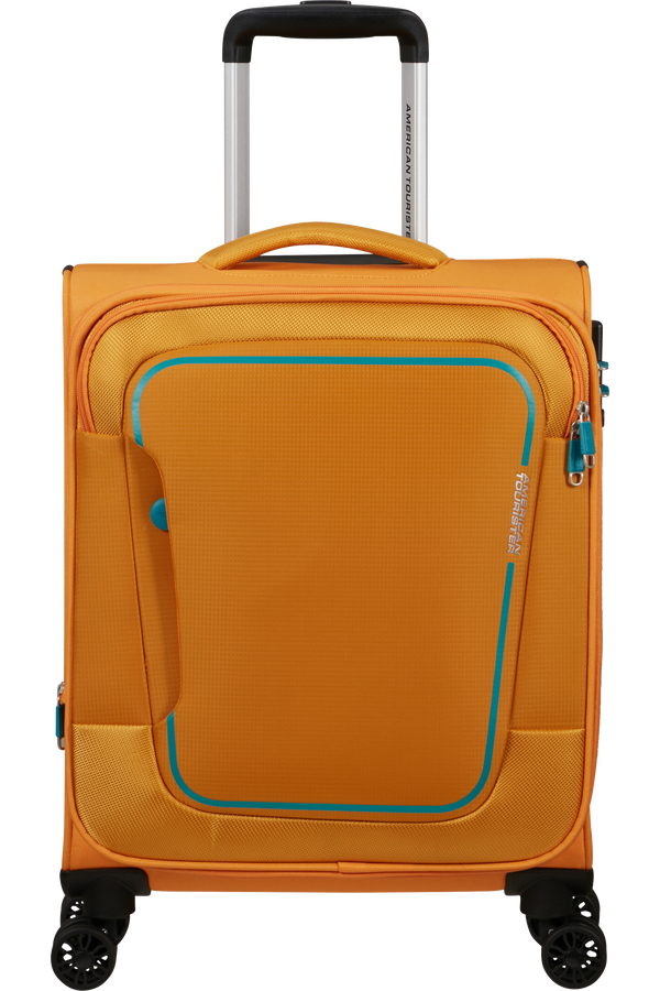 American Tourister Pulsonic Spinner Expandable 55cm  Gul