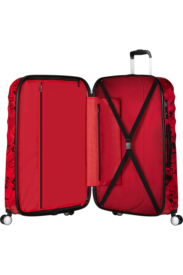 American Tourister Disney Wavebreaker Spinner TSA Disney Fl 77cm  Mikke Mus Rød American Tourister Disney Wavebreaker Spinner TSA Disney Fl 77cm  Mikke Mus Rød