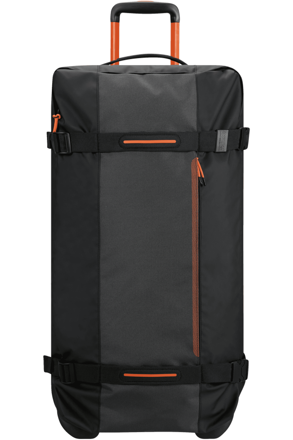American Tourister Urban Track Duffle with wheels Lmtd L  Svart/Oransje