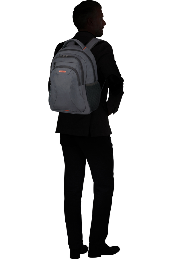 American Tourister At Work Laptop Backpack  15.6inch Grey/Orange American Tourister At Work Laptop Backpack  15.6inch Grey/Orange