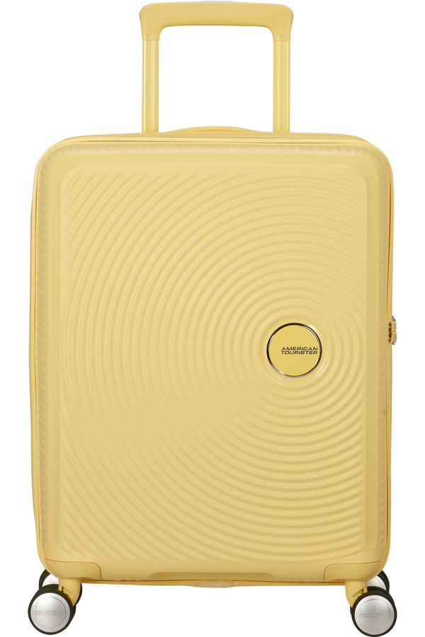 American Tourister SoundBox Spinner TSA Expandable 55cm  Pastel Yellow