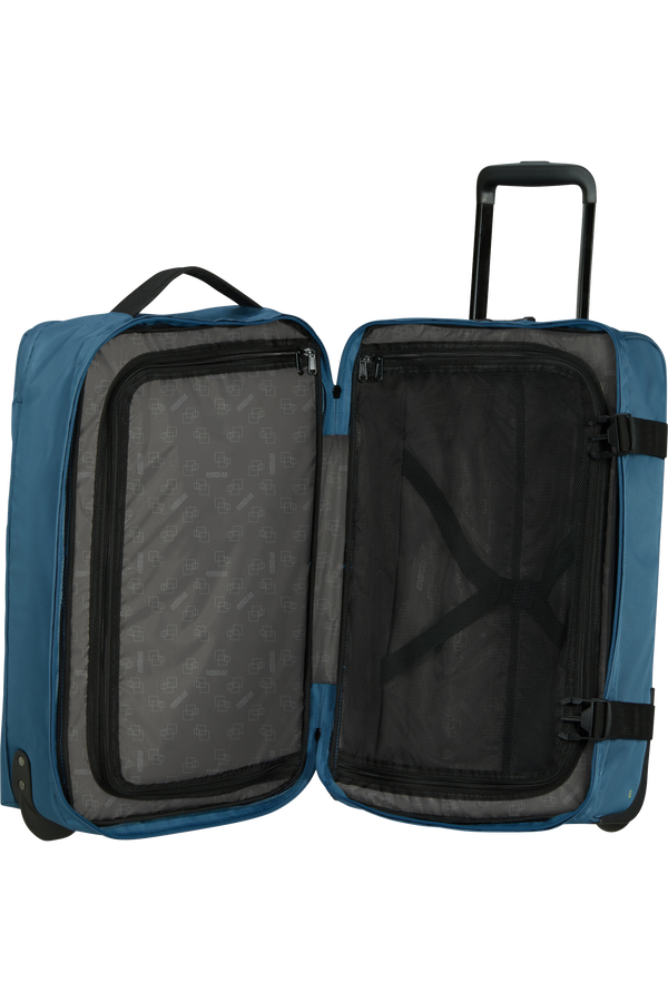 American Tourister Urban Track Duffle with Wheels S  Coronet Blue