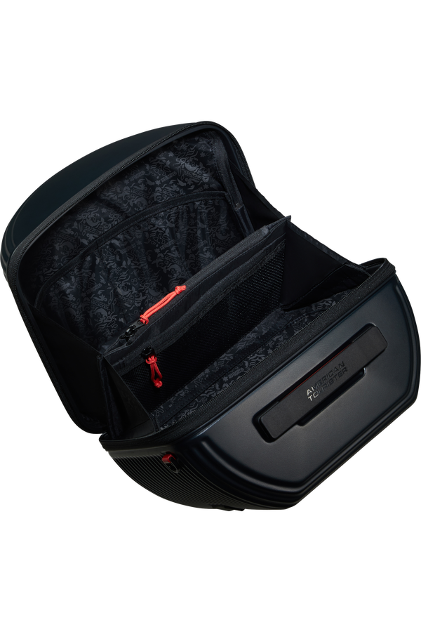American Tourister Rollio Beauty Case  Svart, rød American Tourister Rollio Beauty Case  Svart, rød