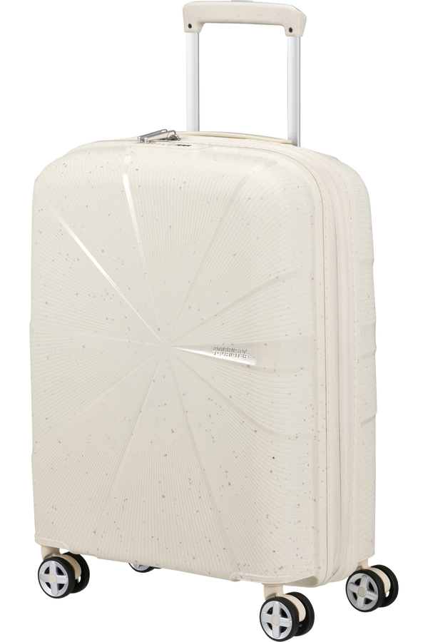 American Tourister StarVibe Spinner Expandable TSA LTD 55cm  Cream Speckles