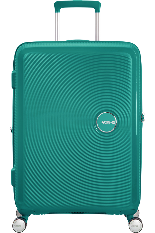American Tourister Soundbox Spinner TSA Expandable 67cm Forest Green