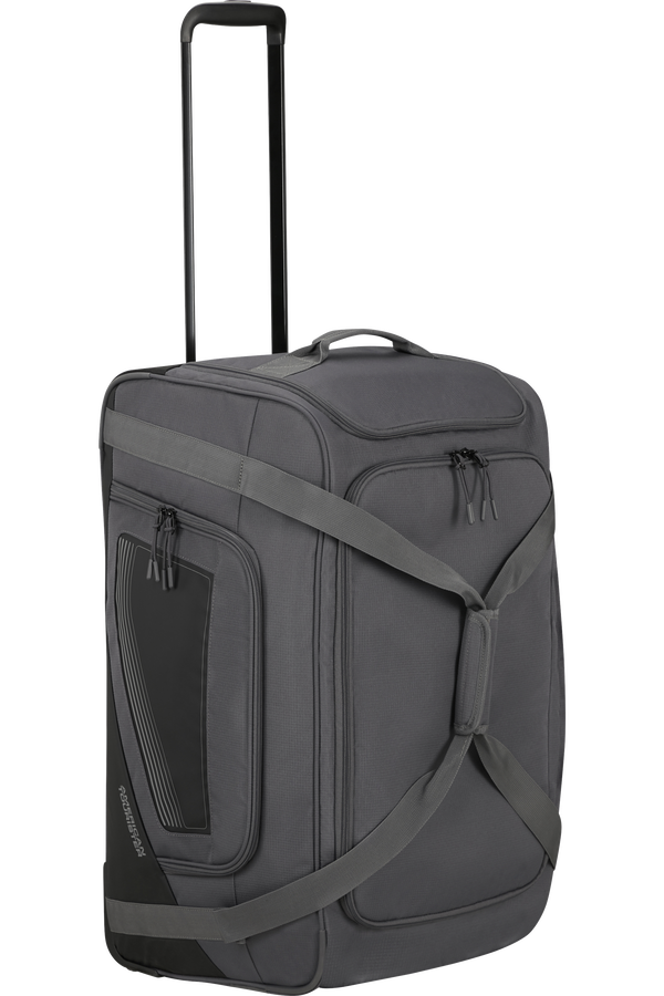 American Tourister City Racer Duffle with Wheels M  Svart