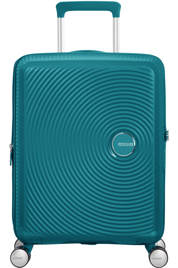 American Tourister Soundbox Spinner Expandable 55cm  Jade Green