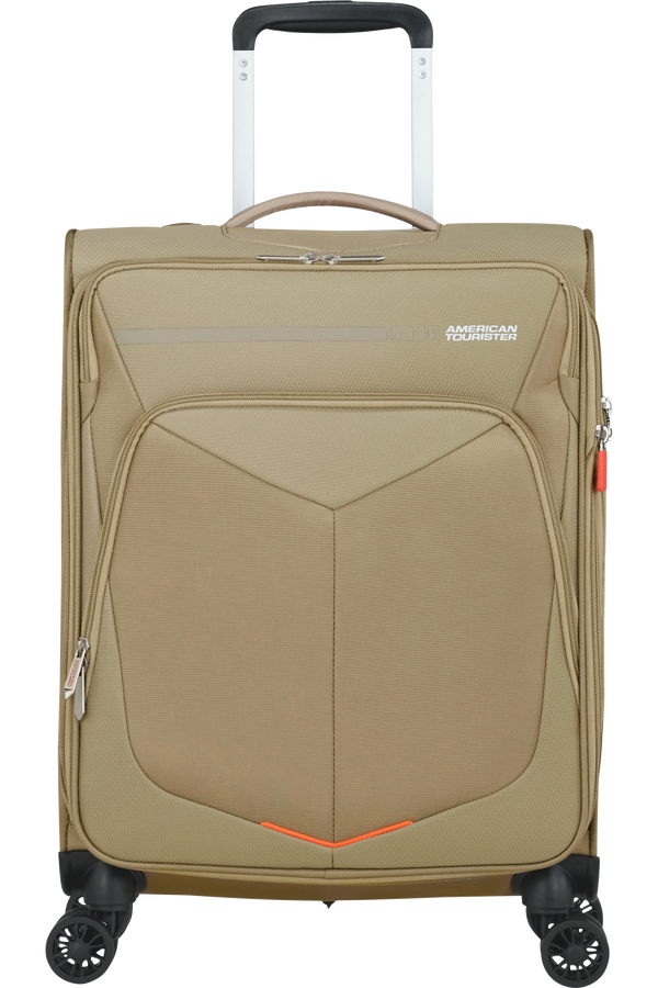 American Tourister Summerfunk Spinner Exp TSA 55cm  Beige