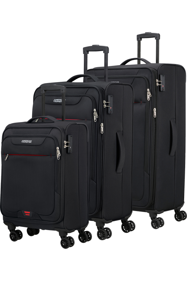 American Tourister Street Roll 3 Pc Set B Svart