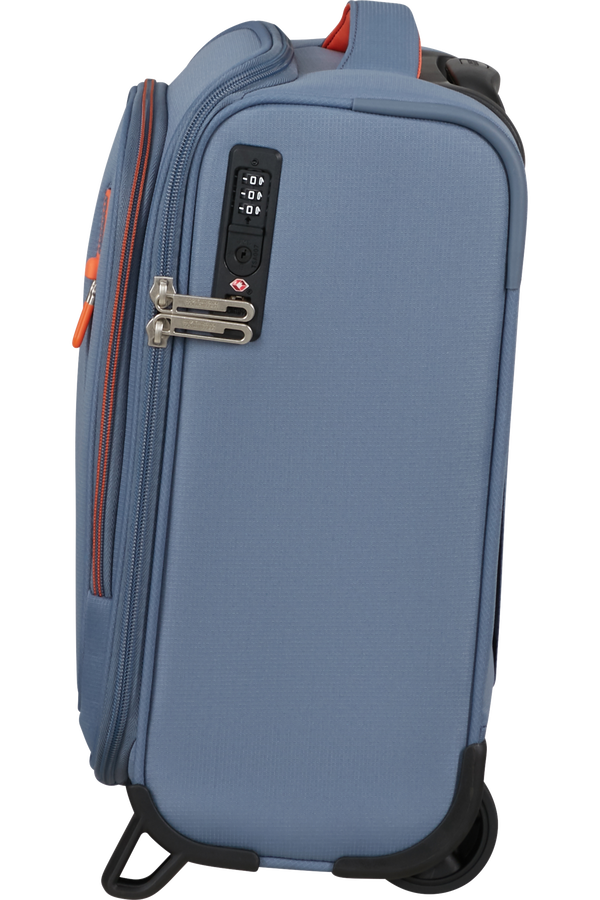 American Tourister Cloudrider Upright Underseater Tsa  Gr&aring;bl&aring;