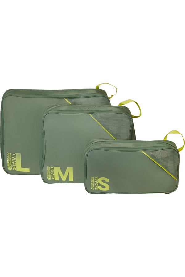 Packing Cubes Sett med 3 pakkekuber