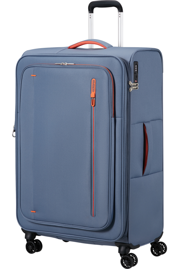 American Tourister Cloudrider Spinner EXP TSA L  Gråblå American Tourister Cloudrider Spinner EXP TSA L  Gråblå