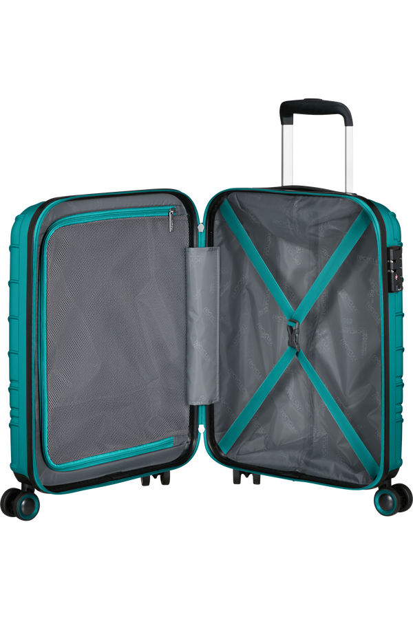 American Tourister Speedstar Spinner 55/20 Tsa  Deep Turquoise