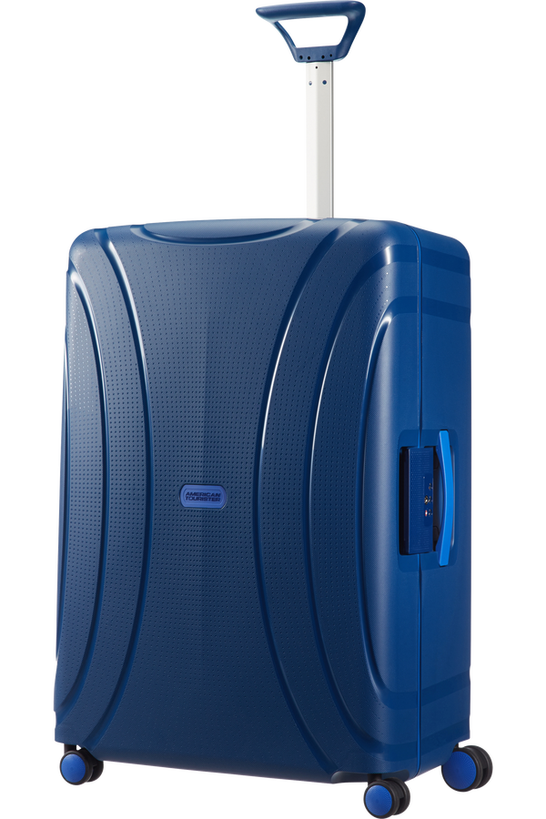 American Tourister Lock'n'Roll 4-wheel Spinner 75cm large suitcase Marine Blue