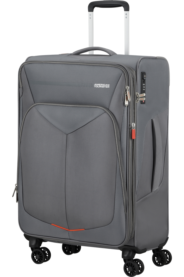 American Tourister Summerfunk Spinner Exp TSA 67cm  Titanium Grey