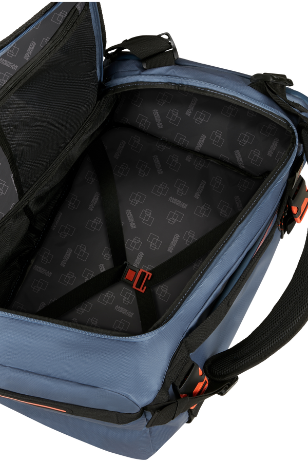 American Tourister Urban Track Duffle/Backpack Coated M  Marinebl&aring;/Oransje
