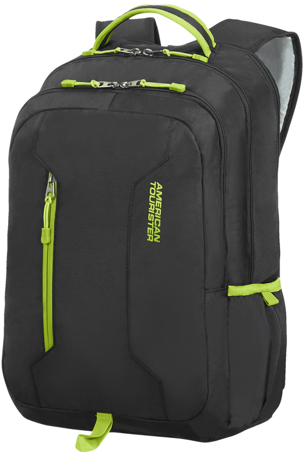 American Tourister Urban Groove Laptop Backpack 2 39.6cm/15.6inch Black/Lime Green
