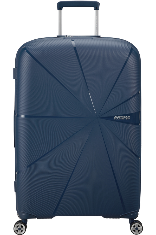 American Tourister Starvibe Spinner Expandable 77cm Marinebl&aring;
