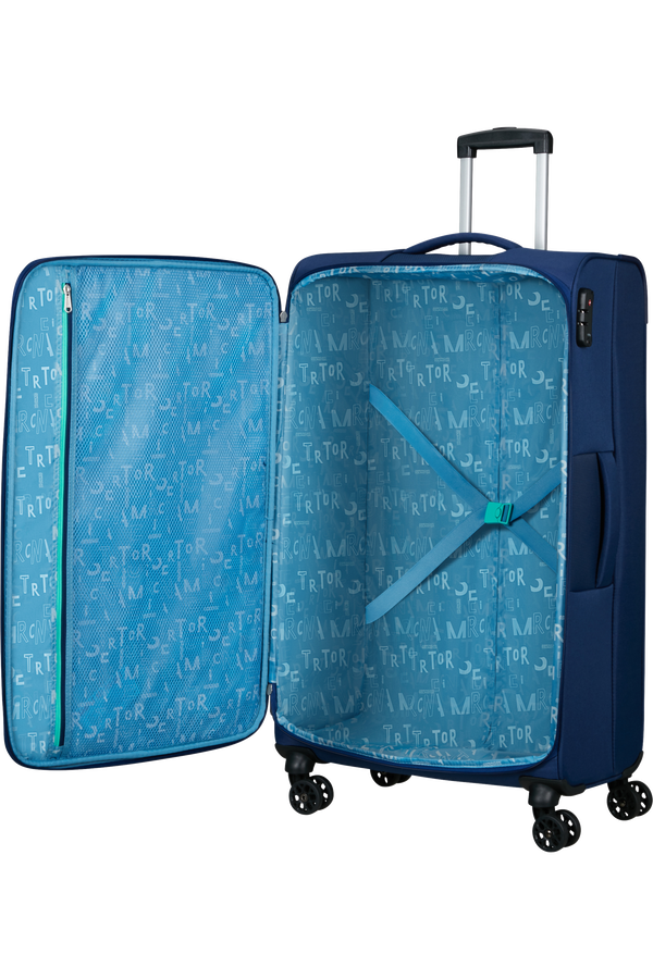 American Tourister Sea Seeker Spinner 80/30 Tsa 80 cm  Marineblå