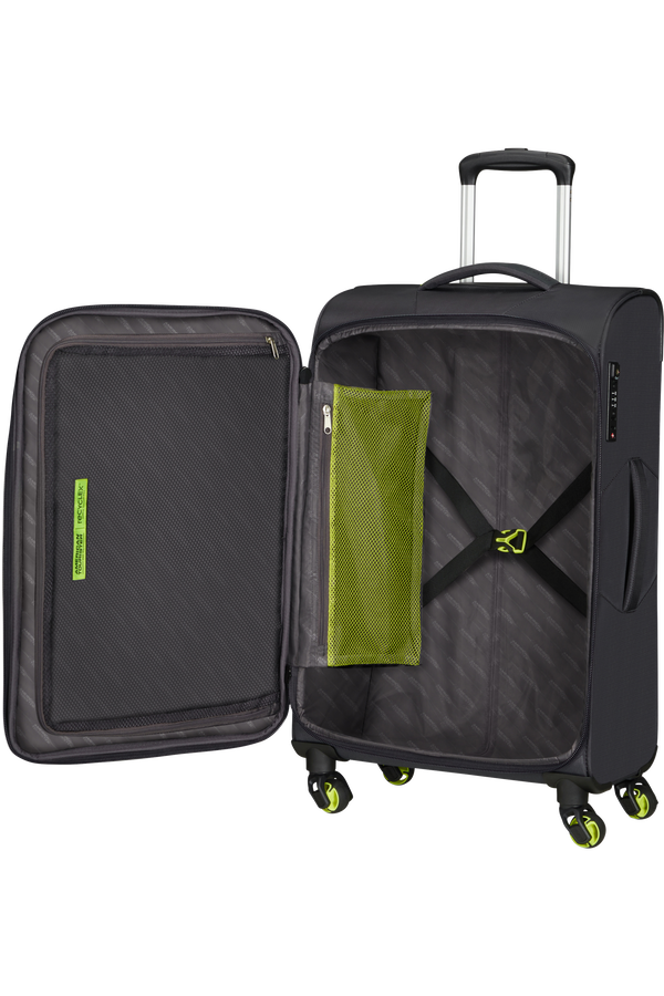 American Tourister At Eco Spin Spinner TSA 67cm  Atlas Grey American Tourister At Eco Spin Spinner TSA 67cm  Atlas Grey