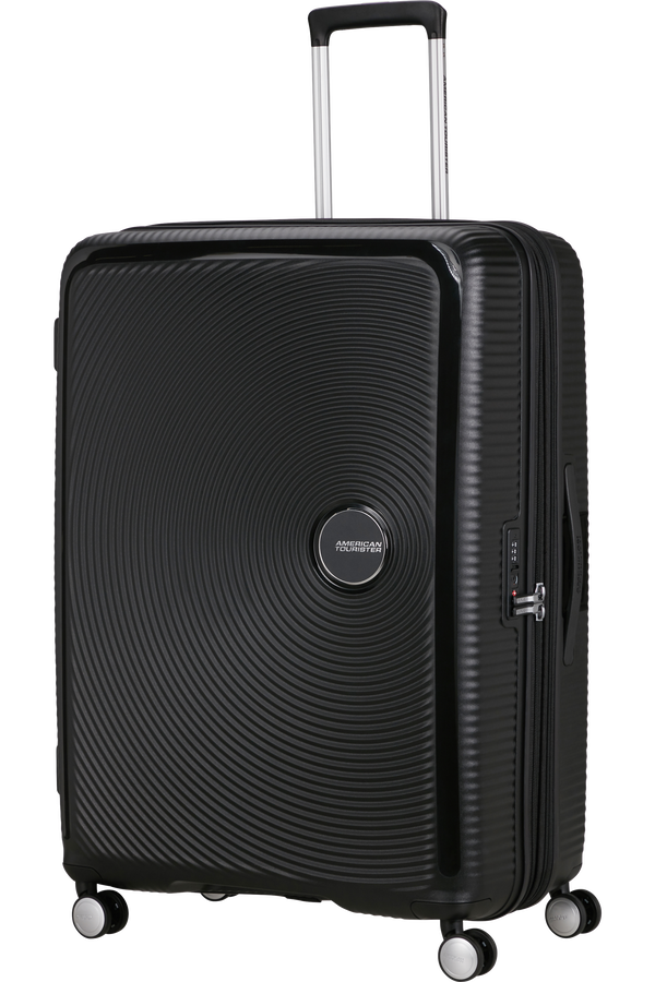 American Tourister SoundBox Spinner TSA Expandable 80cm  Dyp svart American Tourister SoundBox Spinner TSA Expandable 80cm  Dyp svart