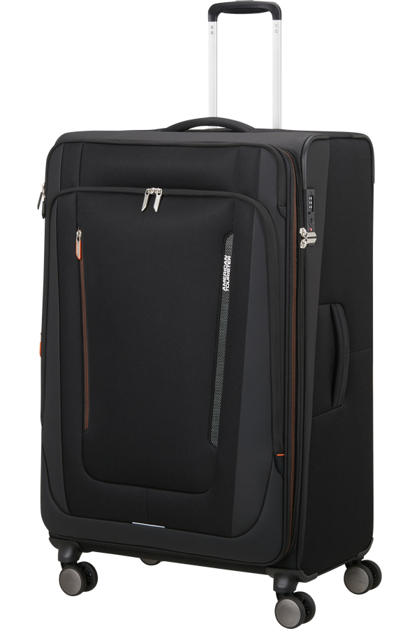 American Tourister Wanderlite Spinner EXP TSA L  Shadow Black