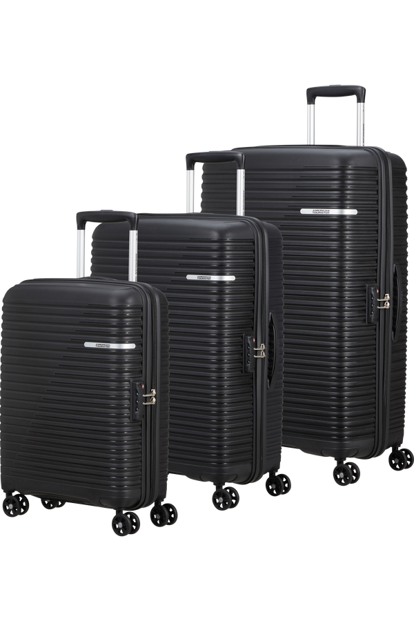 American Tourister Liftoff 3 PC Set A  Svart