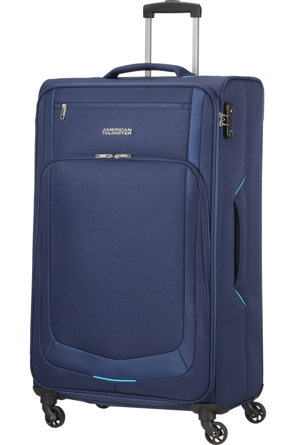 American Tourister Summer Session Spinner TSA L Dark Blue/Light Blue
