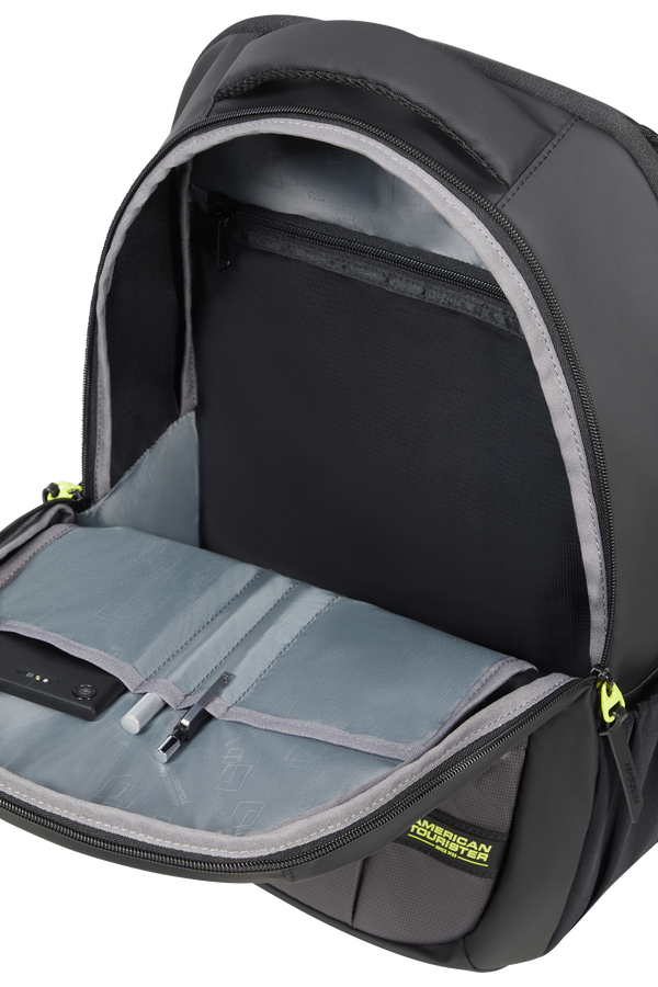 American Tourister Streethero Laptop Backpack Limited 15.6'  Black/Lime