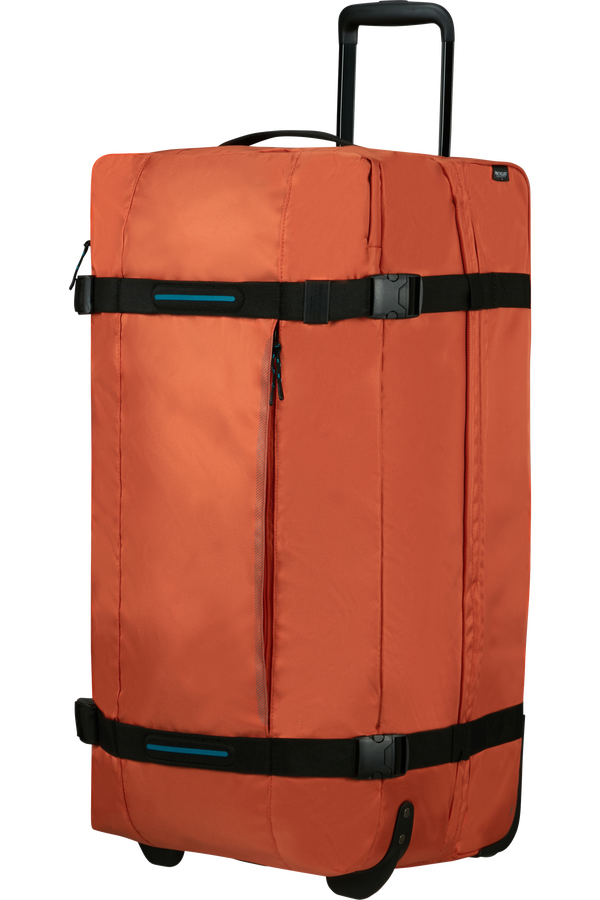 American Tourister Urban Track Duffle with Wheels L  Radiant Orange