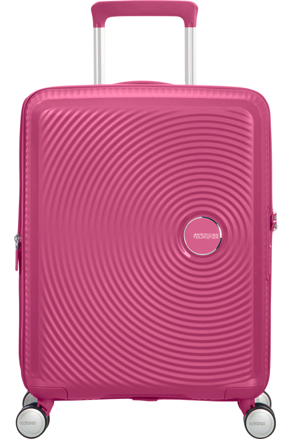 American Tourister Soundbox Spinner TSA Expandable 55cm Magenta