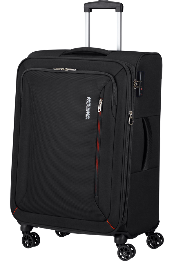 American Tourister Hyperspeed Spinner TSA EXP 68cm  Sotsvart