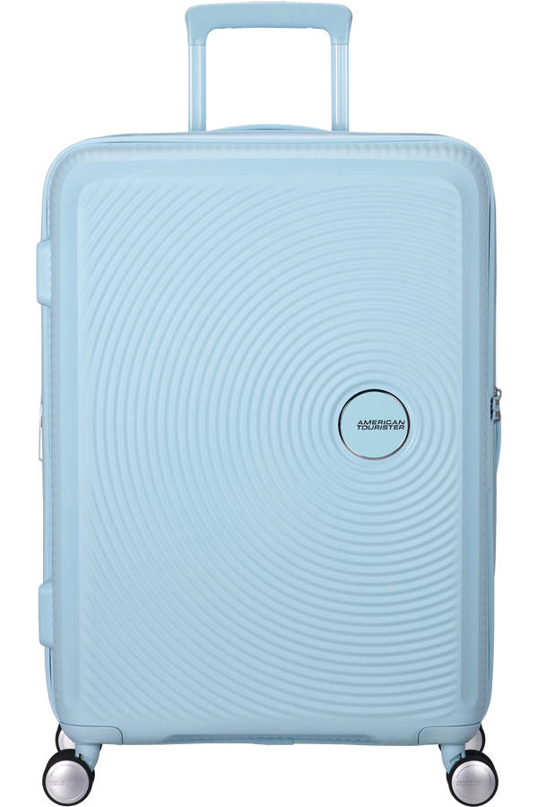 American Tourister SoundBox Spinner TSA Expandable 67cm  Pastellblått